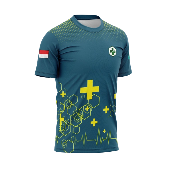JERSEY PUSKESMAS 2 Pendek / Kaos Olahraga / Kaos Santai / Kaos Organisasi - foto 3