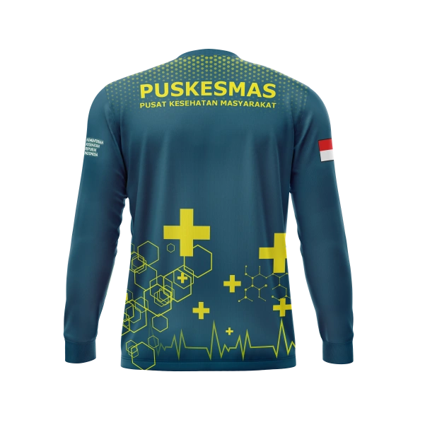 JERSEY PUSKESMAS 2 Panjang / Kaos Olahraga / Kaos Santai / Kaos Organisasi - foto 2