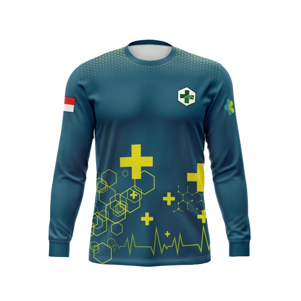 JERSEY PUSKESMAS 2 Panjang / Kaos Olahraga / Kaos Santai / Kaos Organisasi - foto 1