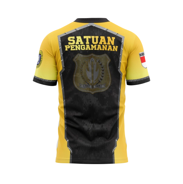 JERSEY SATPAM CYBER GUARDIAN Pendek / Kaos Olahraga / Kaos Santai / Kaos Organisasi - foto 3