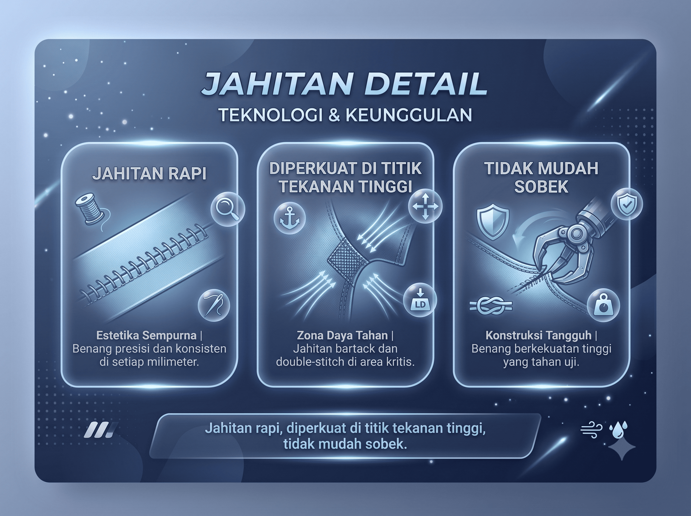 Jahitan Detail
