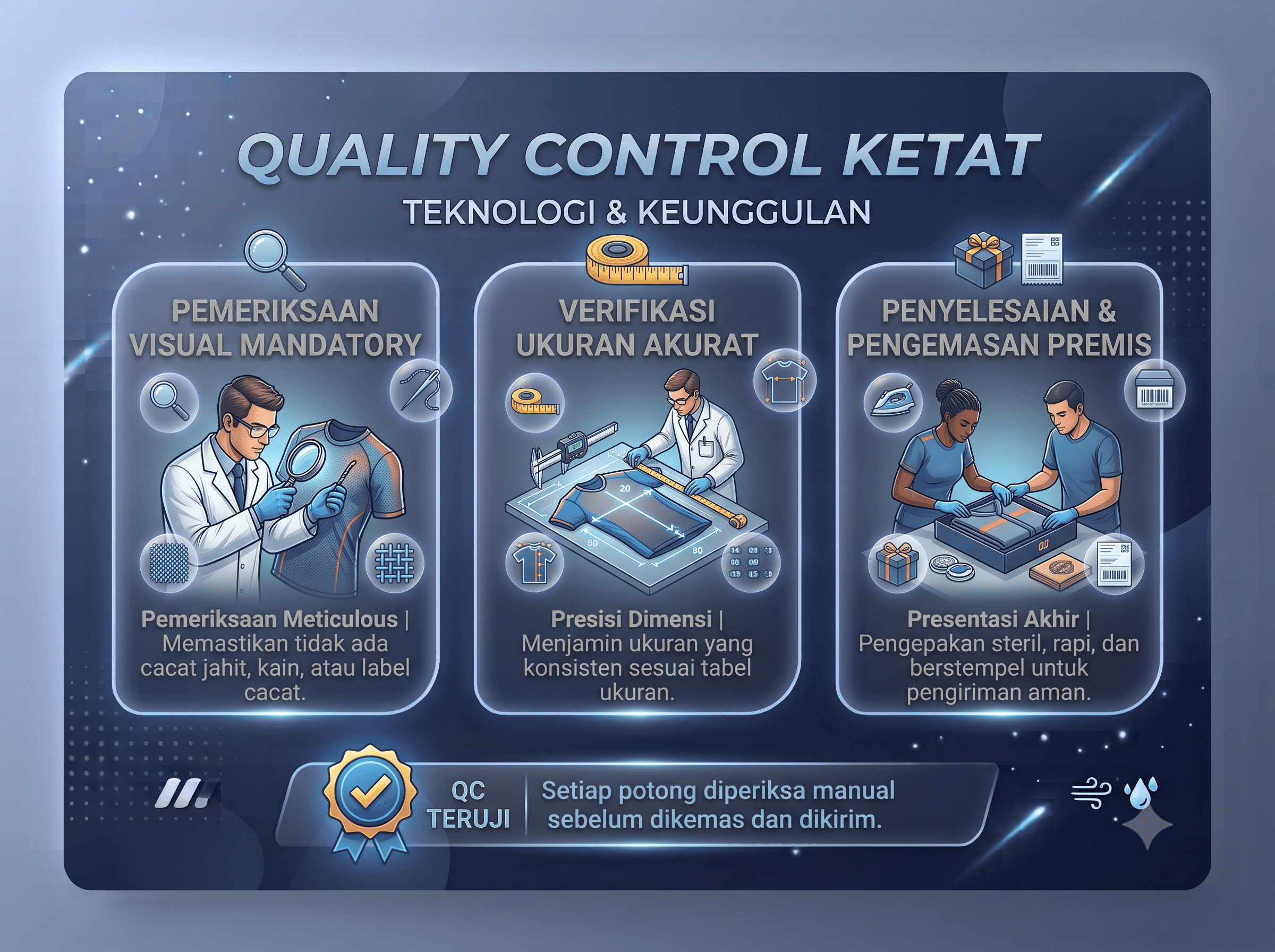 Quality Control Ketat