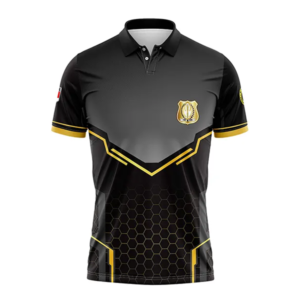 SATPAM Black Shine Jersey Wangki Pendek