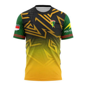 POLISI Militer Jersey Oblong Pendek