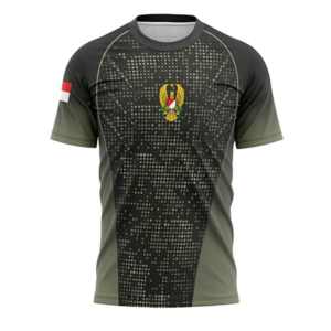 TNI-AD 001 Jersey Oblong Pendek