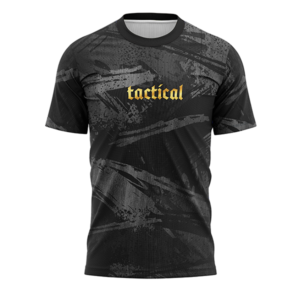 TACTICAL HITAM/Tactical Tengkorak Jersey Oblong Pendek