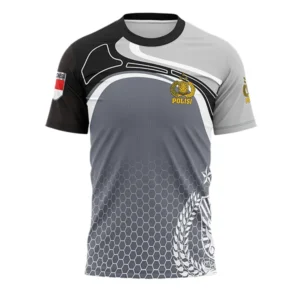 POLISI 02 Jersey Oblong Pendek